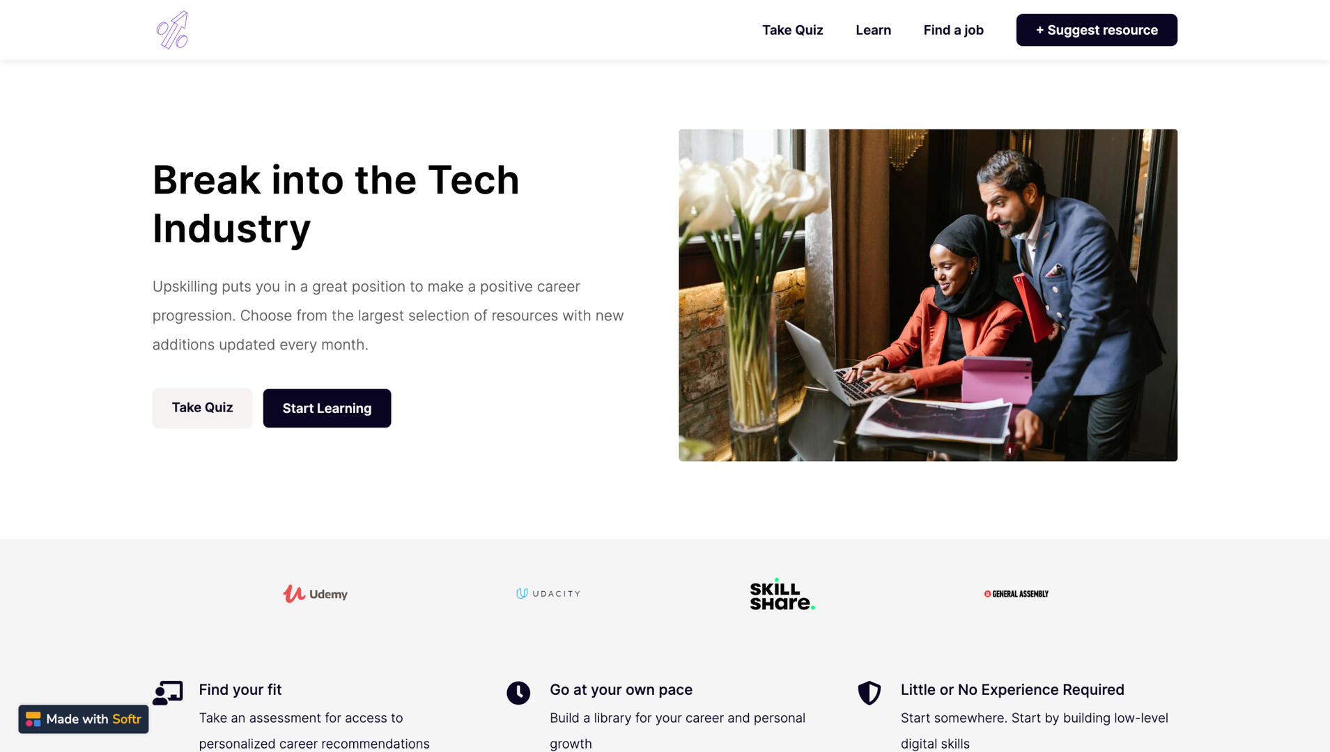 Gradrange - Built with Softr